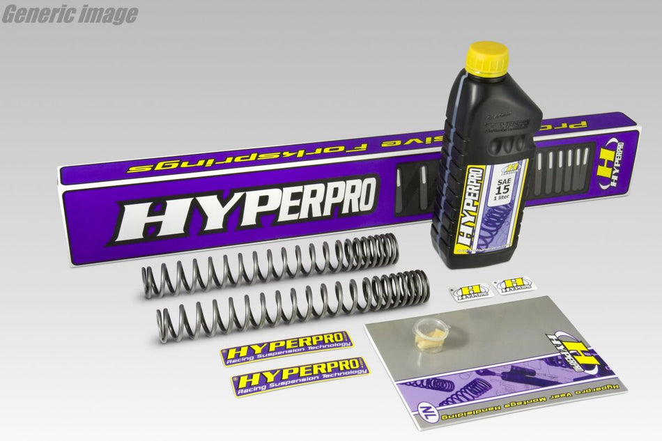 Hyperpro Fork Springs - Front Fork Springs Kaw Kx250F 5.1N/Mm