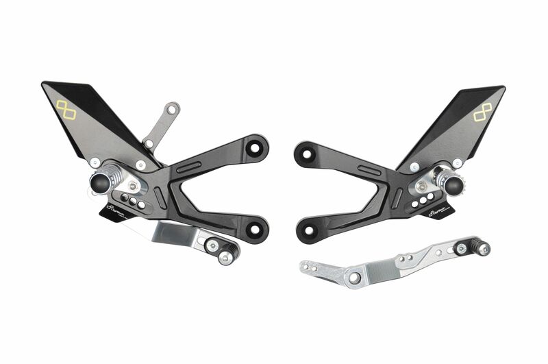 LIGHTECH Fix Rearset Standard & Reverse Shifting
