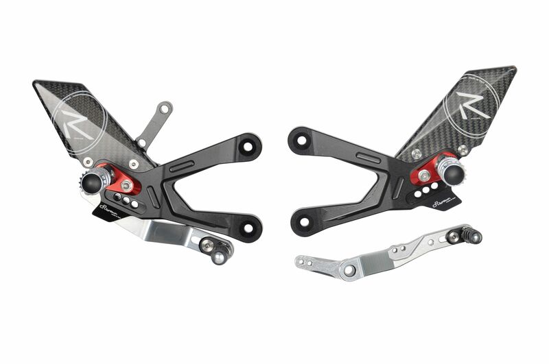 LIGHTECH Racing Adjustable Rearset Standard & Reverse Shifting