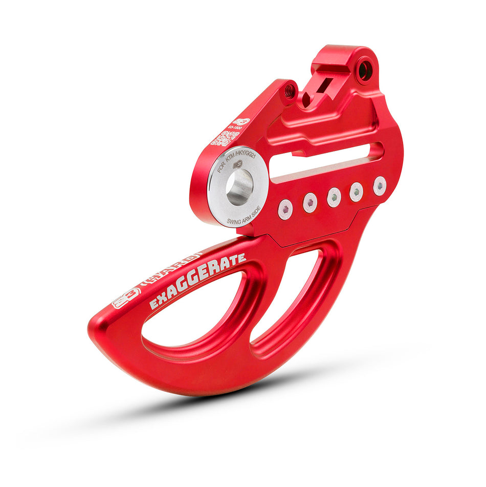 DISC SAVER REAR S3 EXAGGERATE RED