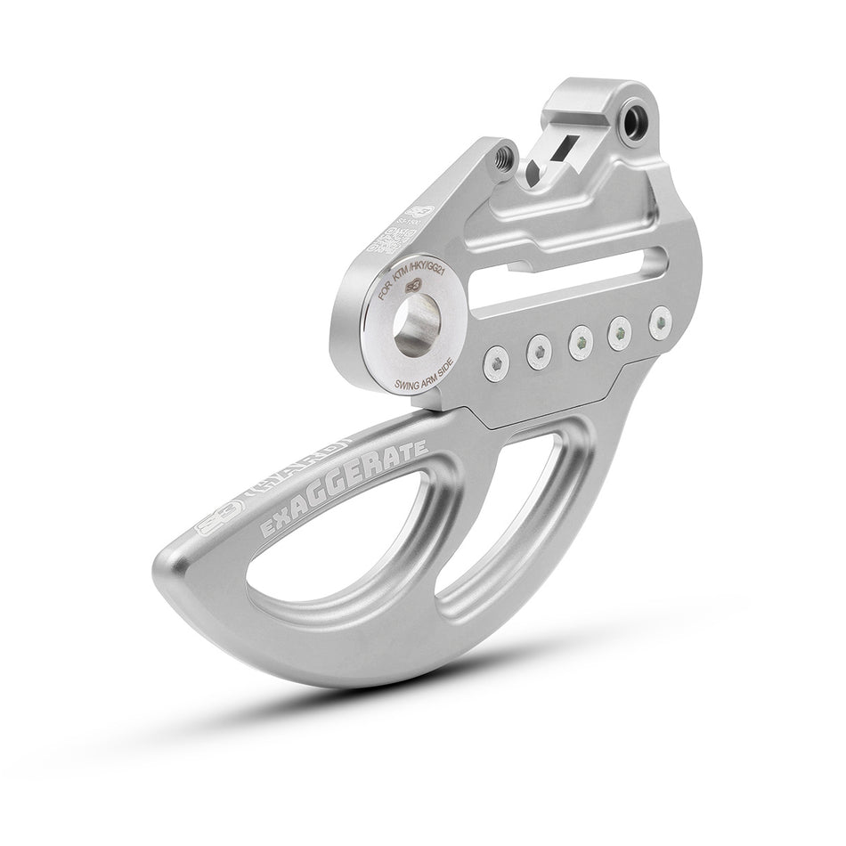 DISC SAVER REAR S3 EXAGGERATE SILVER