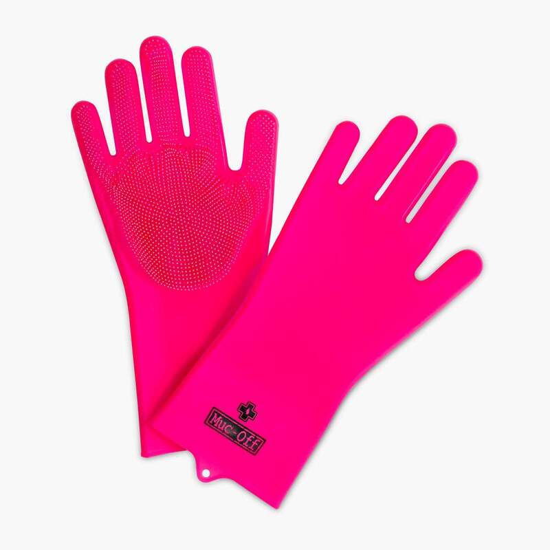 MUC-OFF Scrubber Gloves L
