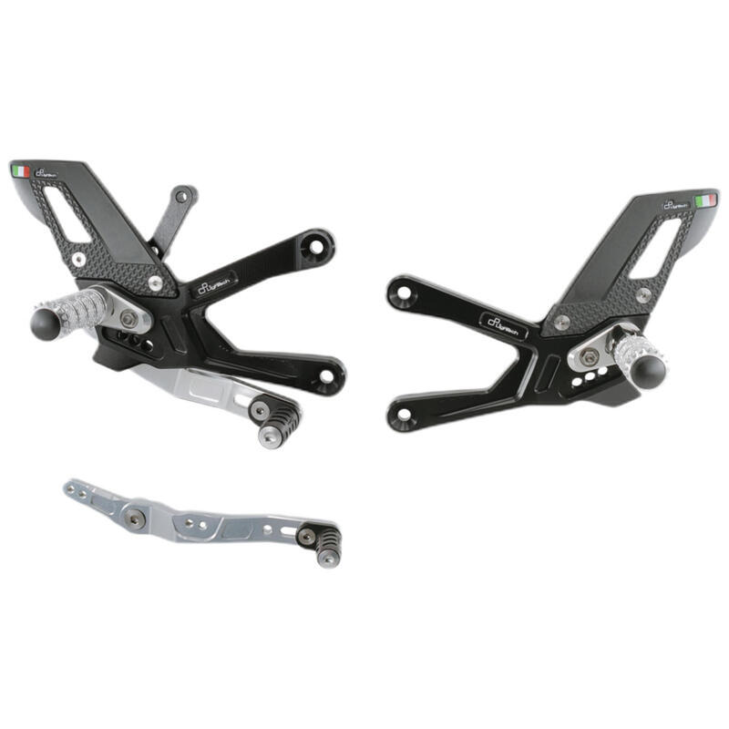 LIGHTECH Foldable/Adjustable Rearset Standard & Reverse Shifting