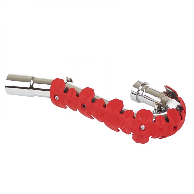Polisport Long Pipe Guard Red