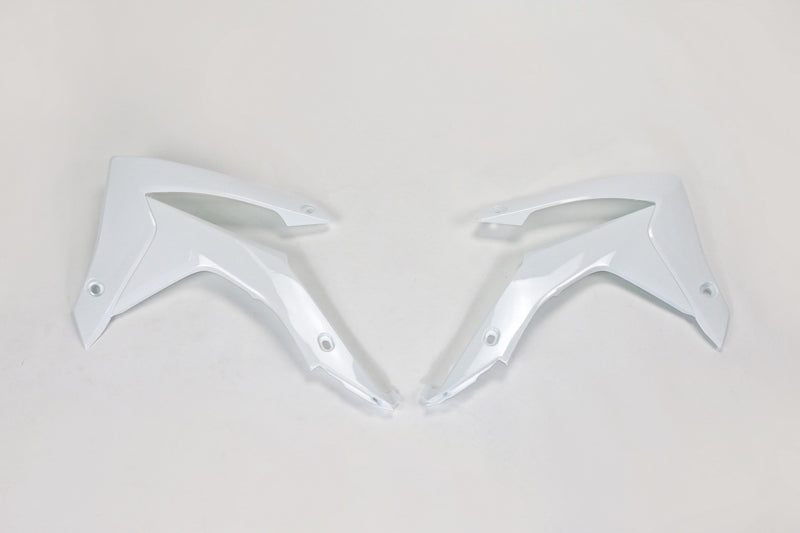 UFO Plast PLASTIC RAD SCOOPS, WHT/WHT