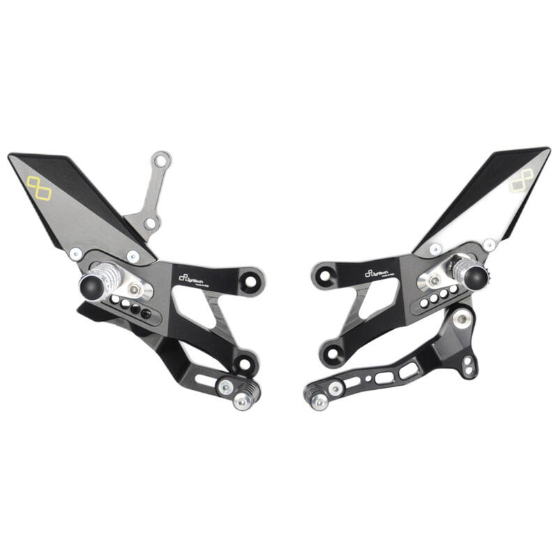 LIGHTECH Foldable/Adjustable Rearset Standard Shifting