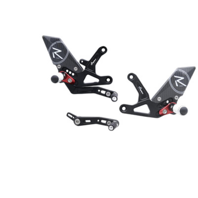 LIGHTECH Racing Adjustable Rearset Standard & Reverse Shifting