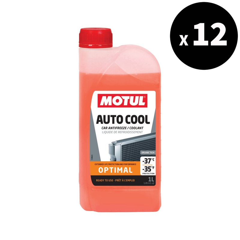 Motul Autocool Optimal 37°C Coolant 12x1L