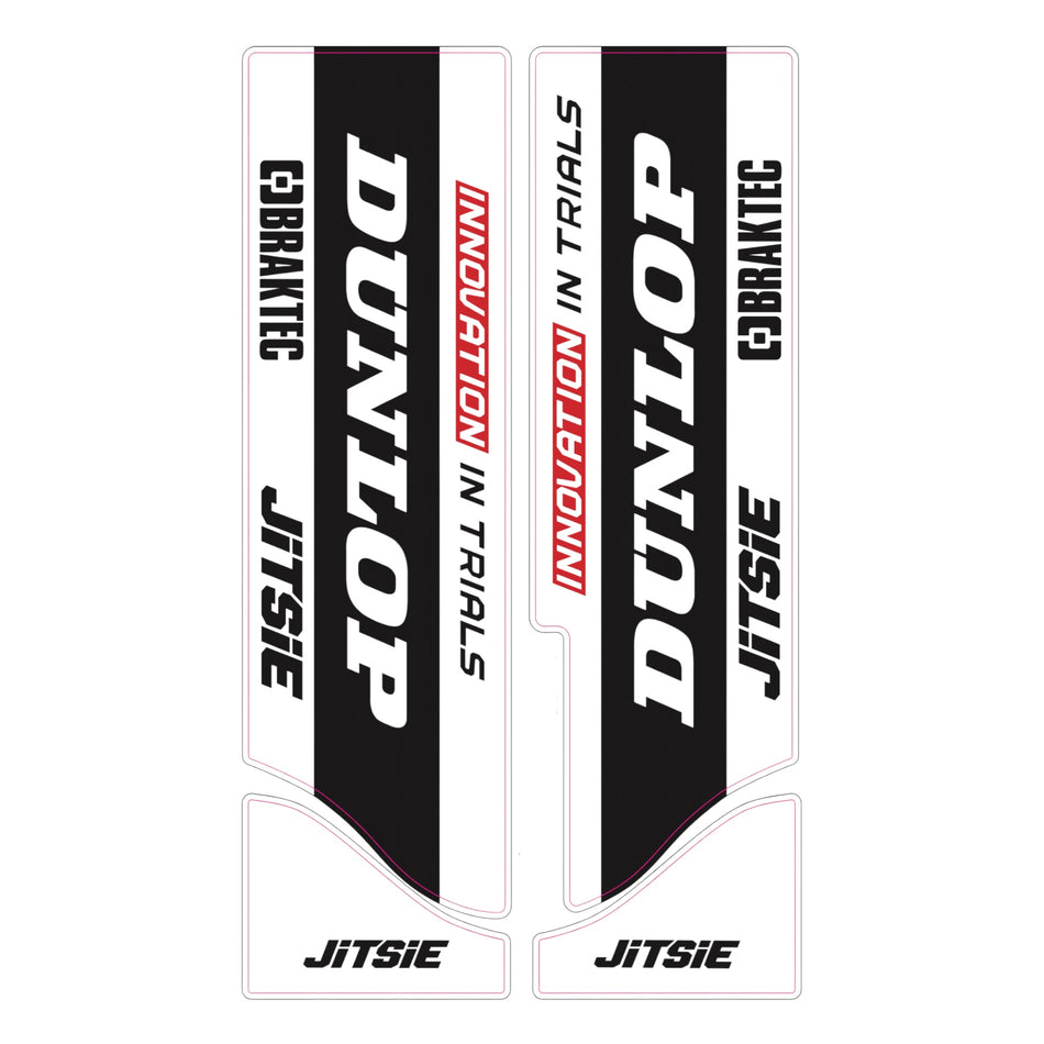 Jitsie Paioli Fork Stickers Dunlop