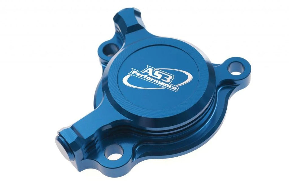 YAMAHA YZ WR 250 F 2001-2013 YZ 400 426 450 F 1998-2009 WR 450 F 1998-2015 AS3 OIL FILTER CAP COVER BLUE
