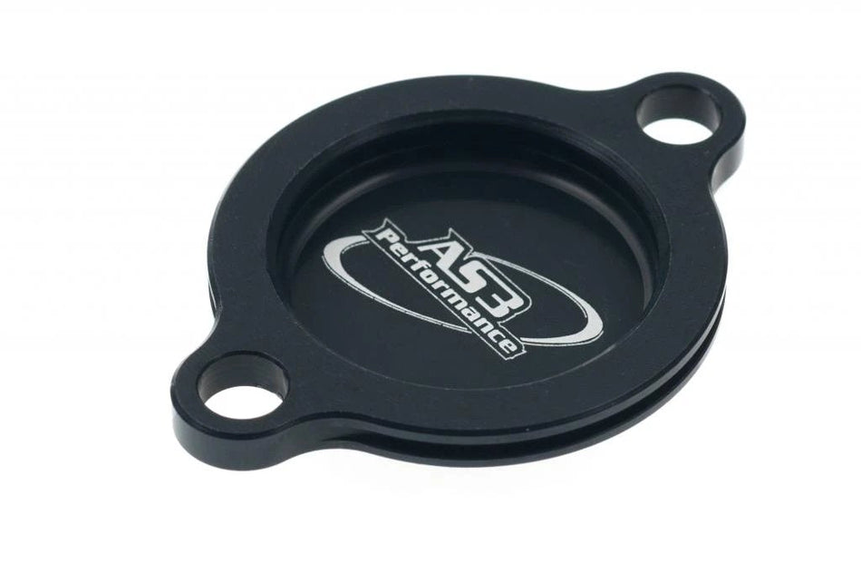 KTM 250 350 400 450 500 530 SX-F EXC-F XC-F XCF-W SMR 2007-2023 AS3 OIL FILTER CAP COVER BLACK