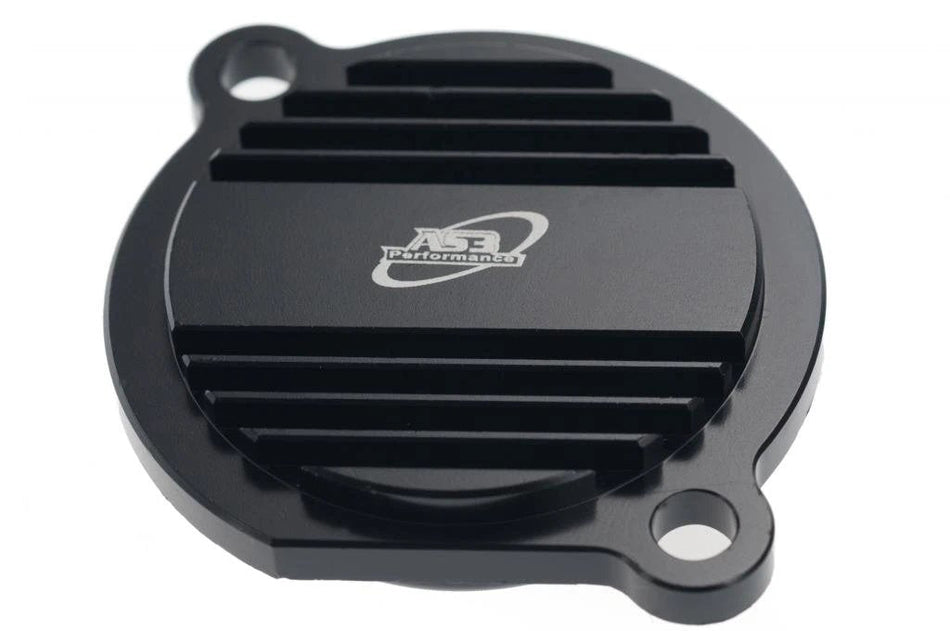 KTM 250 400 450 525 560 SX SX-F EXC SMR 2000-2013 AS3 OIL FILTER CAP COVER BLACK