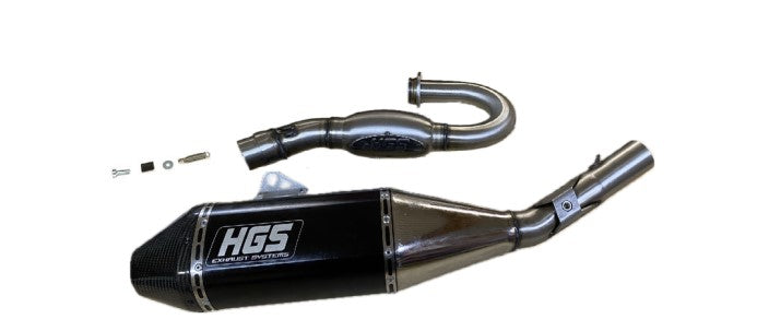 HGS COMPLEET SYSTEEM BLACK/CARBON | YAMAHA YZF 450 2026